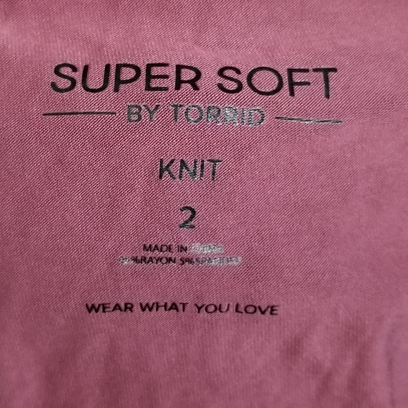 NWT Torrid Purple Super Culotte Jumpsuit Size 2X - Picture 9 of 10